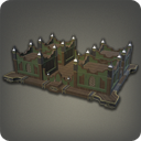 木制绿洲别墅房顶